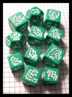 Dice : Dice - CDG - Dragon Dice - Green Dragonkin